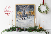 Winter Landscapes, a Seasonal Illustration by Design X0 (Thumbnail 15 of 16)
