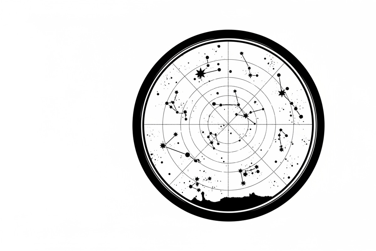 Elegant custom star map wall panel, an Illustration by Amazin_art (Photo 8 of 36)