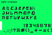 COMP. Typeface, a Sans Serif Font by shabii (Thumbnail 3 of 4)