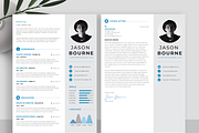Info-graphic Resume/CV, a Resume Template by UX-group (Thumbnail 2 of 5)