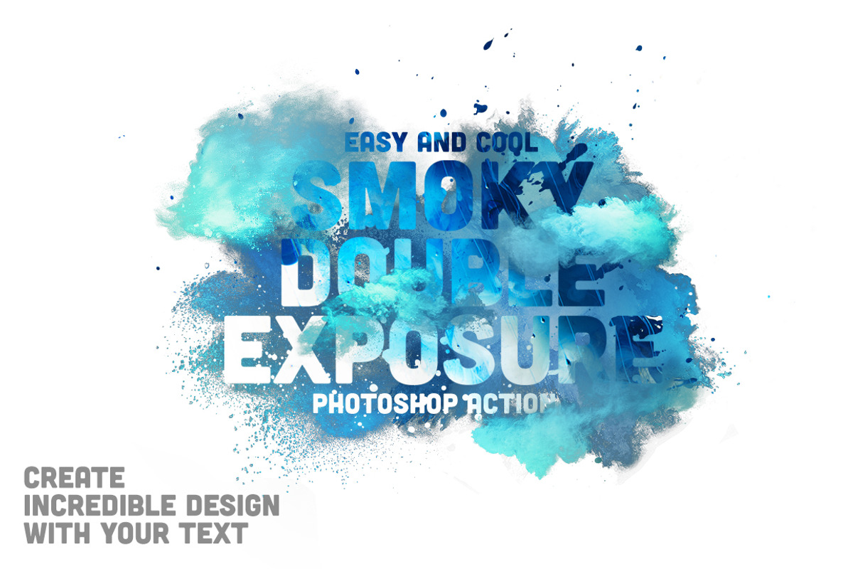 Smoky Double Exposure Kit, an Action Add-On by Ruslan Zelensky (Photo 3 of 6)