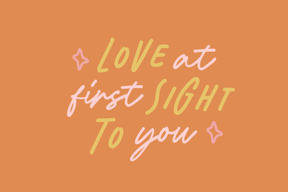 Hello Sister - Fun Girly Font Duo, a Font by Letterhend Studio (Photo 2 of 9)