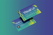 Visual Lab - Business Card, a Business Card Template by StreaksideStd (Thumbnail 2 of 3)