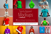 Sporty Apparel Mockups, a Shirt Mockup by OSORIOartist (Thumbnail 1 of 4)