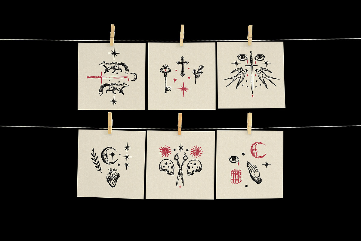 Vintage Dark Academia Bundle, an Object Graphic by Annie Konst (Photo 5 of 14)