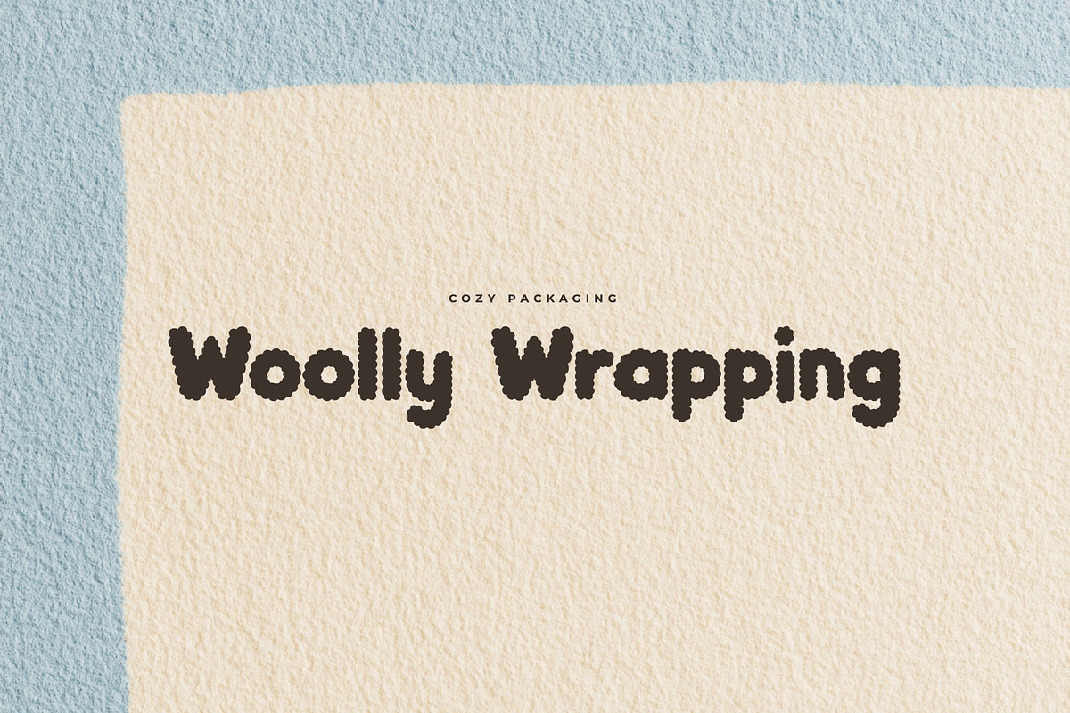 Sheeppuff Fluffy Beaded Display Font, a Blackletter Font by Graphic Spirit (Photo 5 of 8)