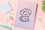 675 Procreate Dog Stamp Brushes 2, a Brush Add-On by HalieKStudio (Thumbnail 8 of 8)