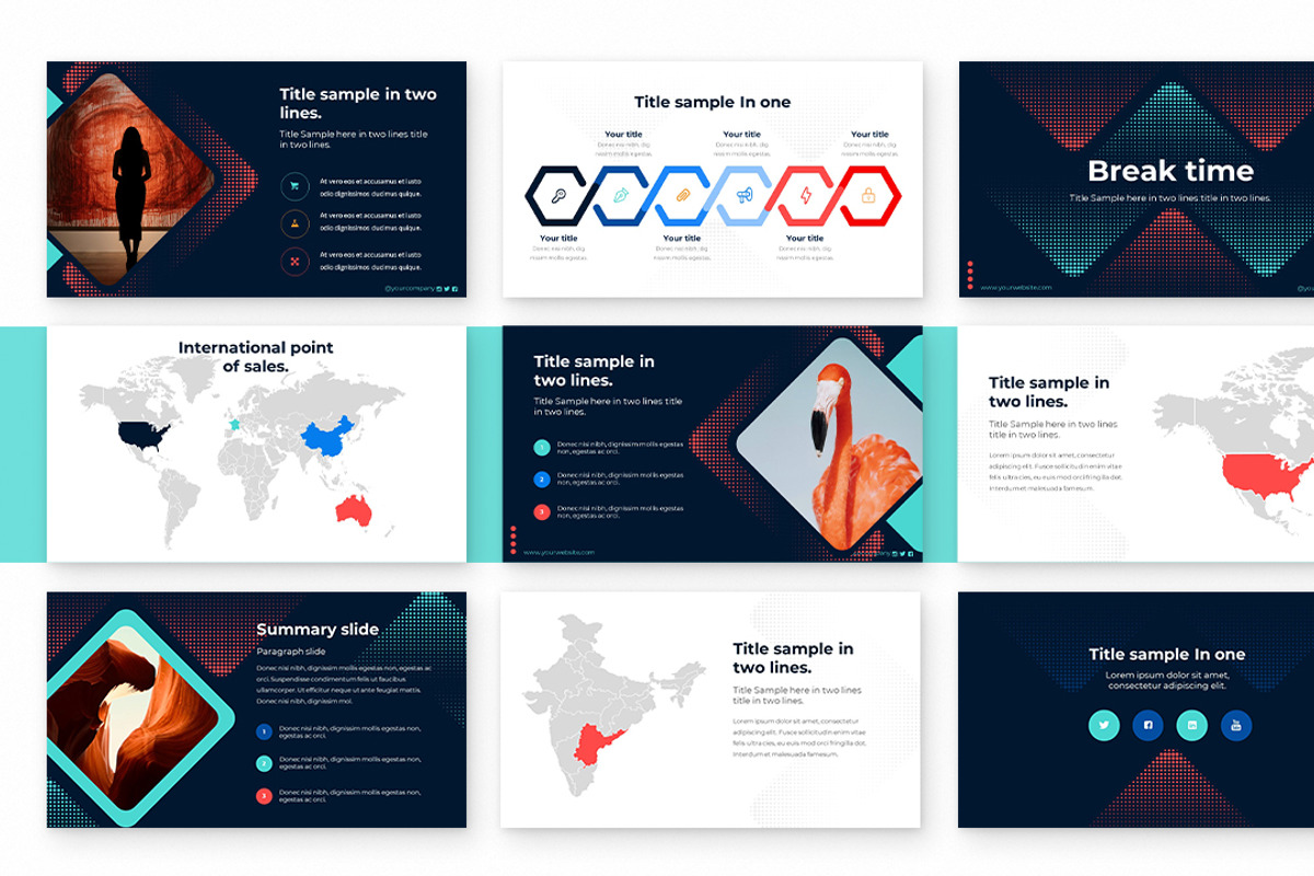 Range Point Powerpoint Presentation, a Presentation Template by Zacomic Studios (Photo 7 of 9)