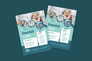 Dental Care - Flyer, a Brochure Template by Izdihaar_Studio (Thumbnail 3 of 3)