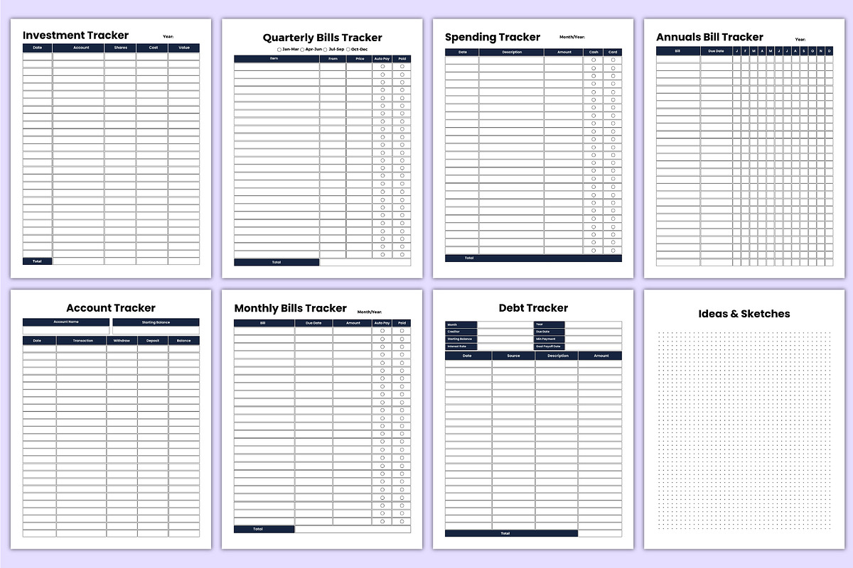 2026 Small Business Planner Bundle, a Stationery Template by Mustafiz (Photo 9 of 9)