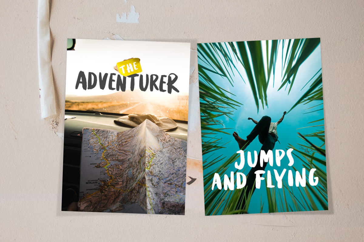 Friedman - Display Brush Font, a Font by Weape Studio (Photo 3 of 9)
