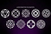 Fantasy Gothic Elements Set, an Illustration by Olga Ryzychenko (Thumbnail 9 of 10)