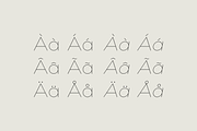 HAUS Sans Ultra Light, a Sans Serif Font by MARTINI Type Designer (Thumbnail 4 of 5)