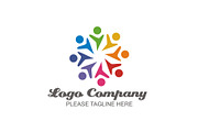 20 Logo Teamwork Templates Bundle, a Branding & Logo Template by Friendesigns (Thumbnail 5 of 21)