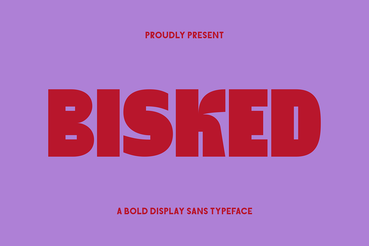 Bisked Font, a Sans Serif Font by Marvadesign (Photo 1 of 11)