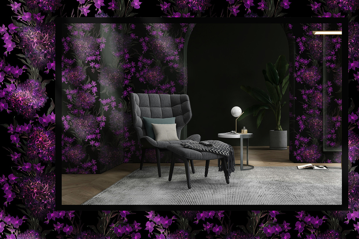 ELEGANT FLOWERS PATTERNS, a Pattern Graphic by Knopazyzy (Photo 8 of 18)