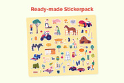 Farming Life Illustration Vector, an Object Graphic by 35lab (Thumbnail 6 of 6)