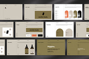 Josefin | Brand Guidelines Template, a Presentation Template by Occy Design (Thumbnail 5 of 10)