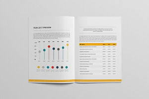 Annual Report Template Word & INDD