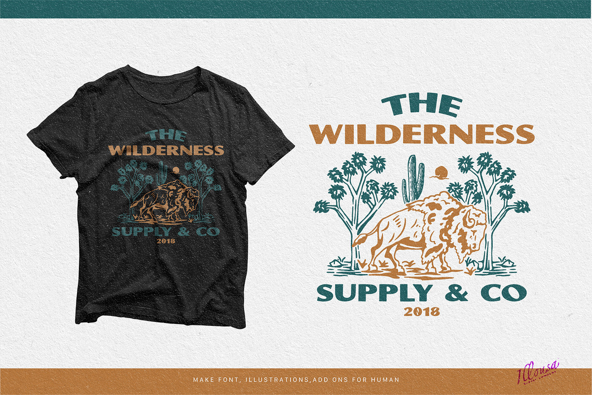 30+ Vintage Western Logo Templates, a Branding & Logo Template by Illousa (Photo 7 of 11)