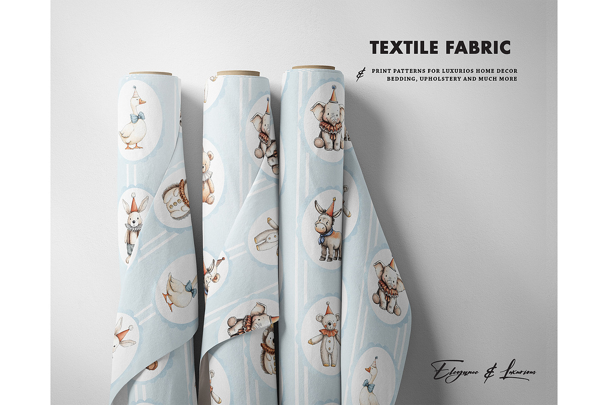 Vintage Toy box seamless pattern, a Pattern Graphic by Milatoo (Photo 2 of 8)