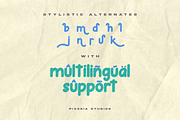 Dark Kids - A Funny & Playful Font, a Font by Pixesia Studio (Thumbnail 9 of 10)
