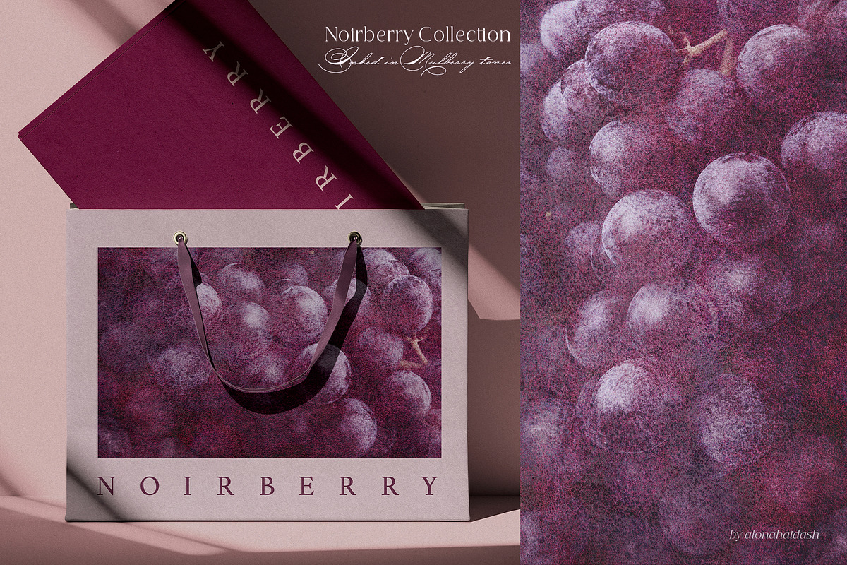 Noirberry · Textured Backgrounds, a Background Graphic by alonahaidash (Photo 9 of 10)