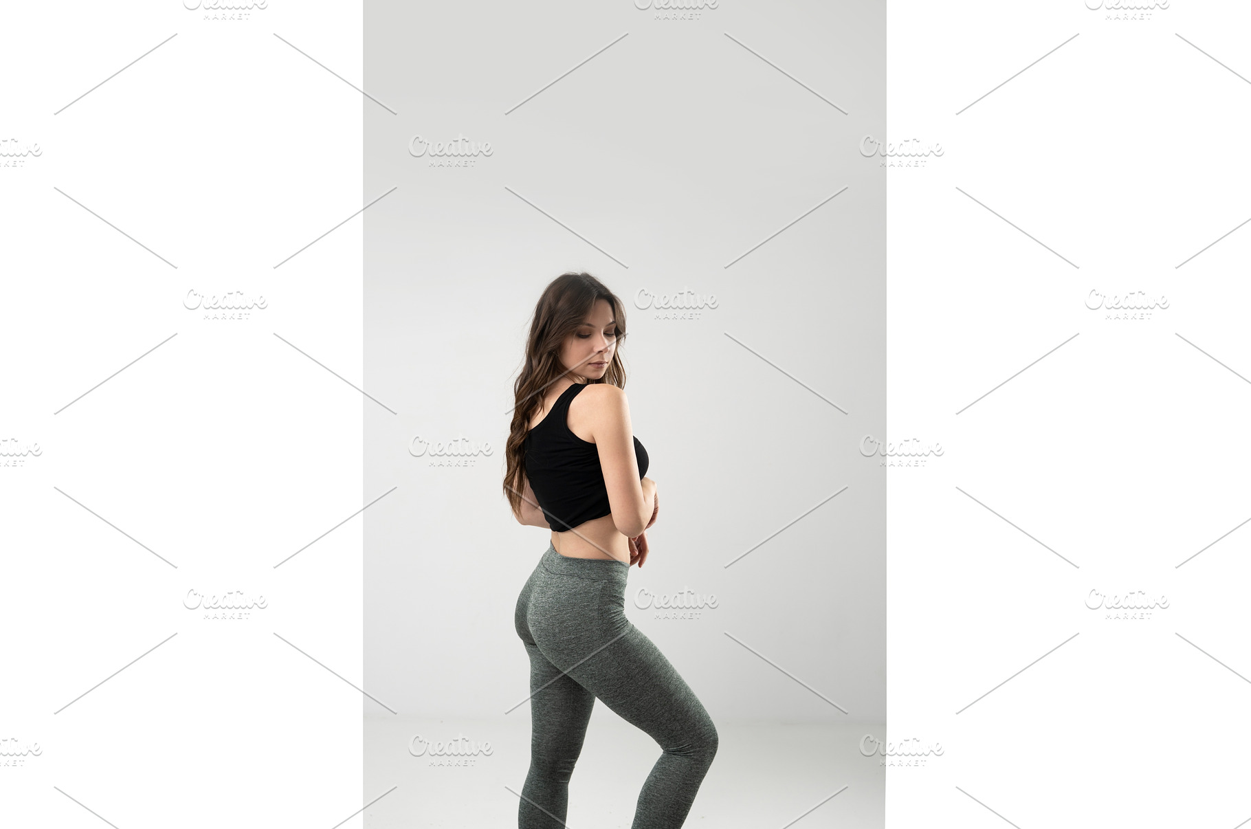 Confident young woman in activewear, a Person Photo by volodymyrshtun13795