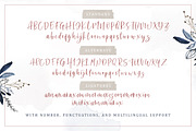 Sharon Baker - Modern Script, a Script Font by Letterhend Studio (Thumbnail 9 of 9)
