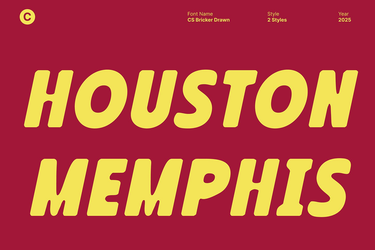 CS Bricker Drawn, a Sans Serif Font by Craft Supply Co. (Photo 6 of 8)