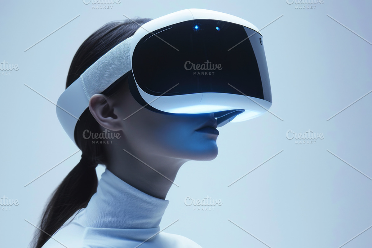 VR Headsets. 60 images, a Technology Photo by Handmadefont (Photo 3 of 13)