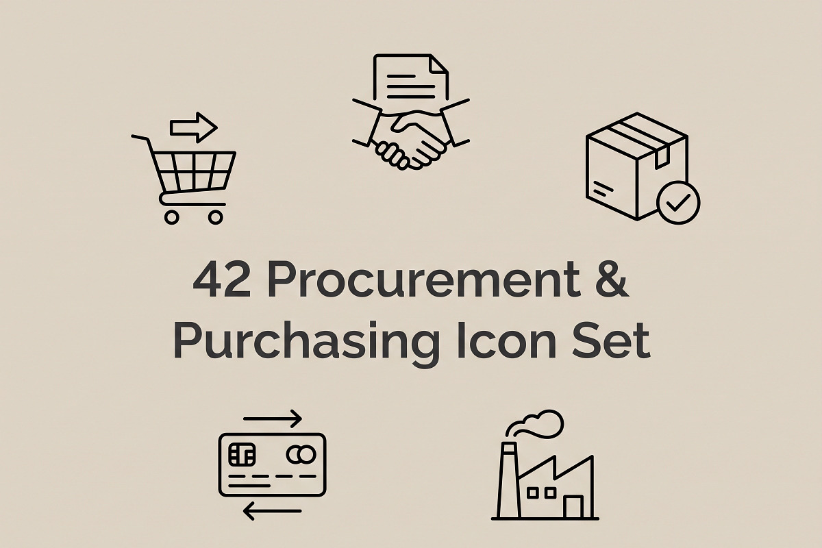 42 Corporate Procurement Team Icon, an Outline Icon by adenpinkstore (Photo 1 of 16)