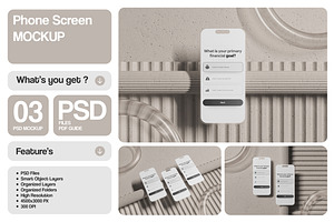 Phone Screen Mockup