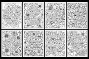 50 Funny Quotes Coloring Pages, an Illustration by protabsorkar11 (Thumbnail 2 of 3)