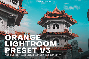 PH Orange Lightroom Presets V3