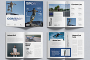 Sports Magazine Template, a Print Template by MightyDesign (Thumbnail 2 of 6)