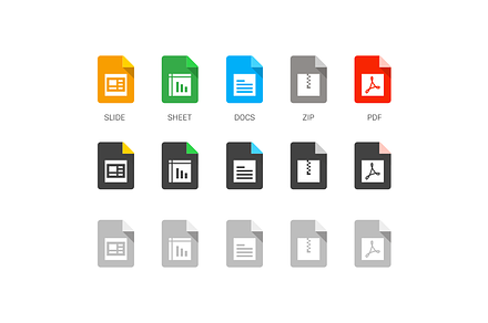 Document icons