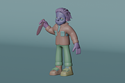 Halloween 3D Character Pack 02, a Characters & Person 3D Model by Dudukbersama (Thumbnail 5 of 5)