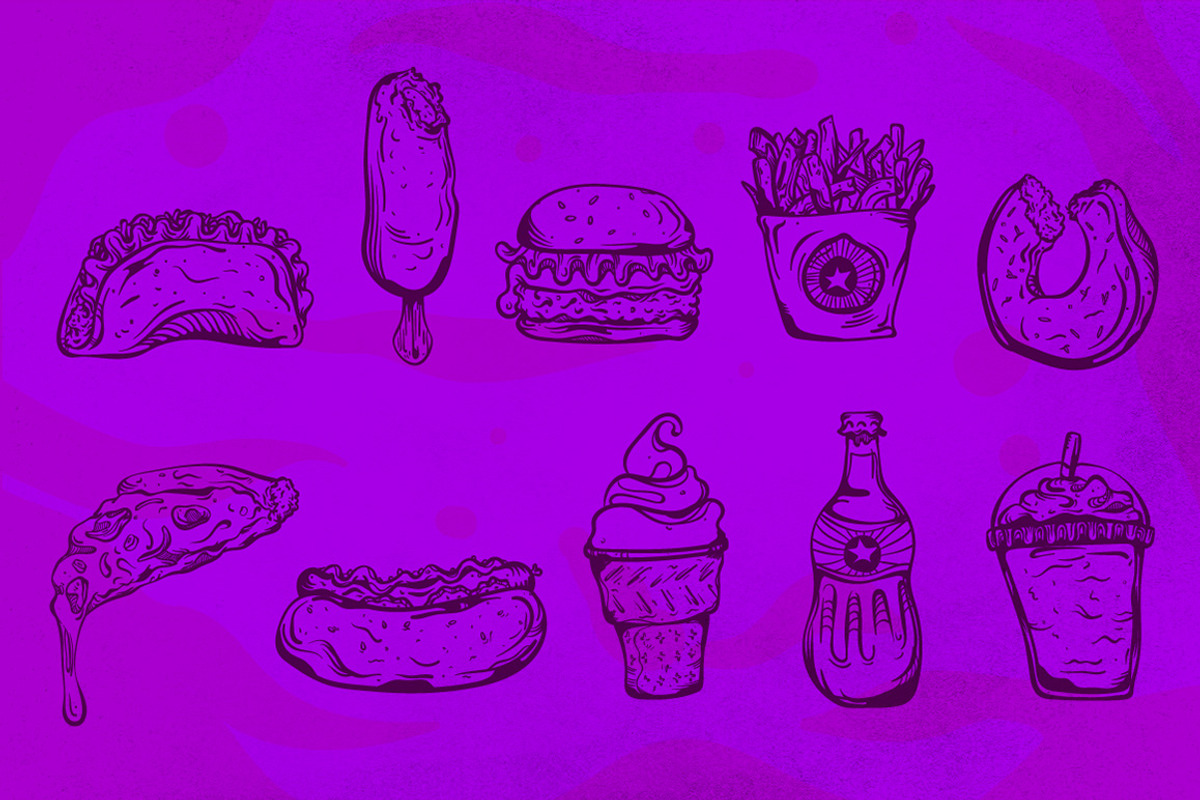 Fast Food Frenzy, a Food Illustration by melissadn (Photo 4 of 6)