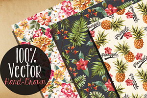 Seamless Tropical Patterns Vol.2