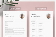 Word Resume & Cover Letter Template, a Resume Template by DemeDesign (Thumbnail 4 of 8)