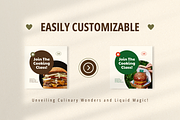 120 Food And Drink Intagram Template, a Social Media Template by Branding Victory STD (Thumbnail 8 of 9)