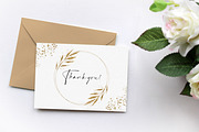 Gold Wreaths Clipart Floral PNG, a Decorative Illustration by LuiDesignStudio (Thumbnail 5 of 5)