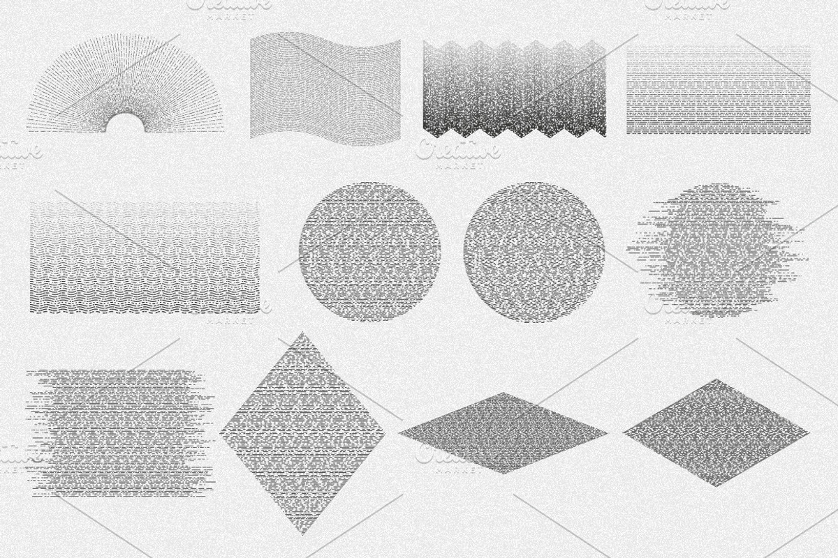 90 Lineart Vector Textures preview 5