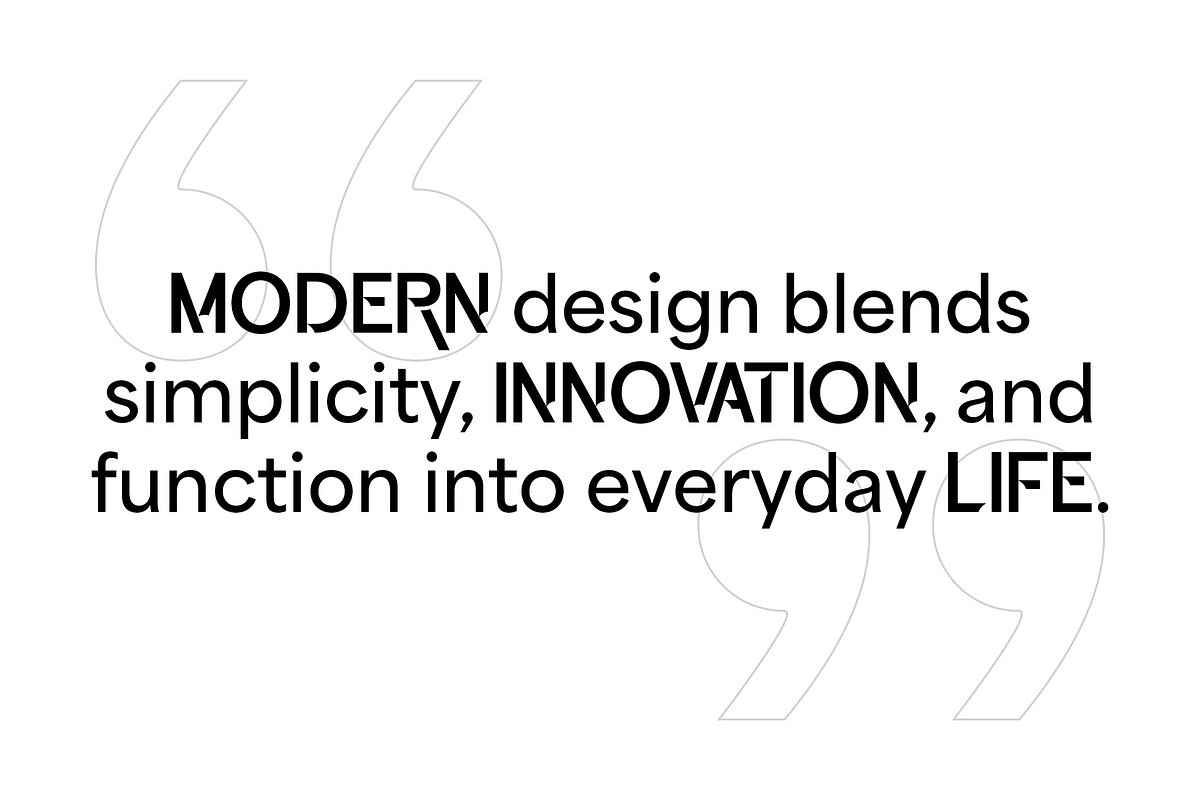 Sheword - A Modern Futuristic Font, a Font by Almeera Std (Photo 4 of 10)