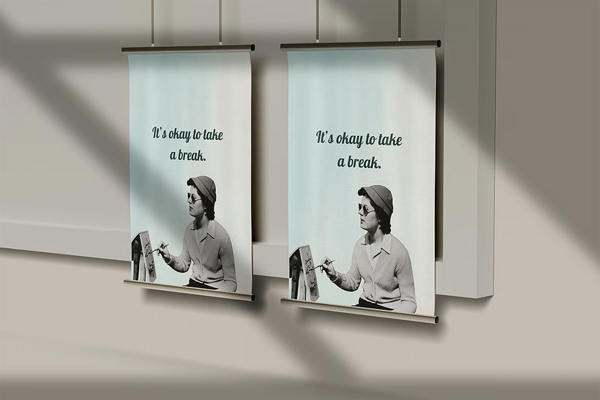 Poster Mockup, an Advertising Mockup by zpackcreative (Photo 3 of 5)