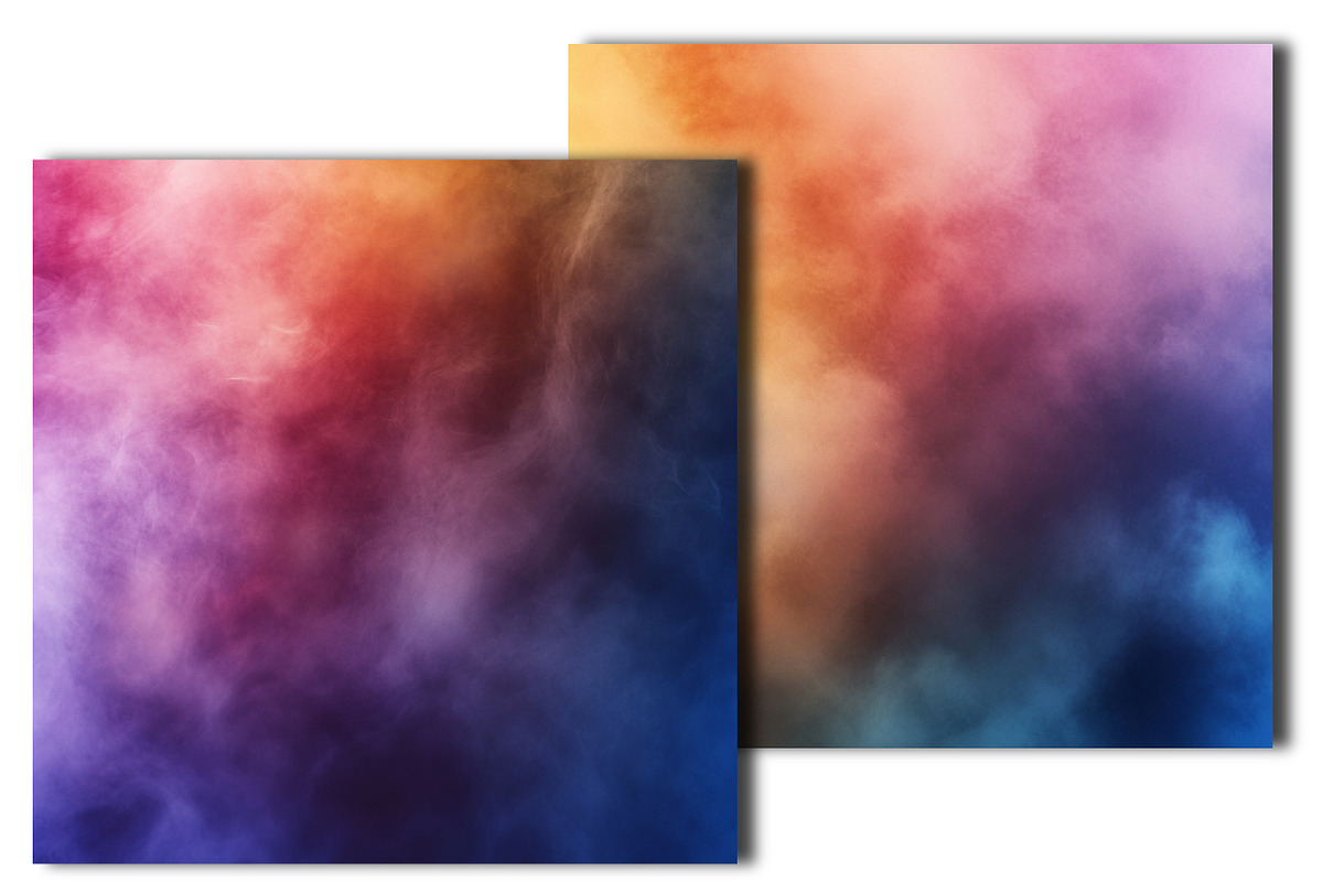 Rainbow Blur Backgrounds, an Illustration by OK Design (Photo 3 of 3)