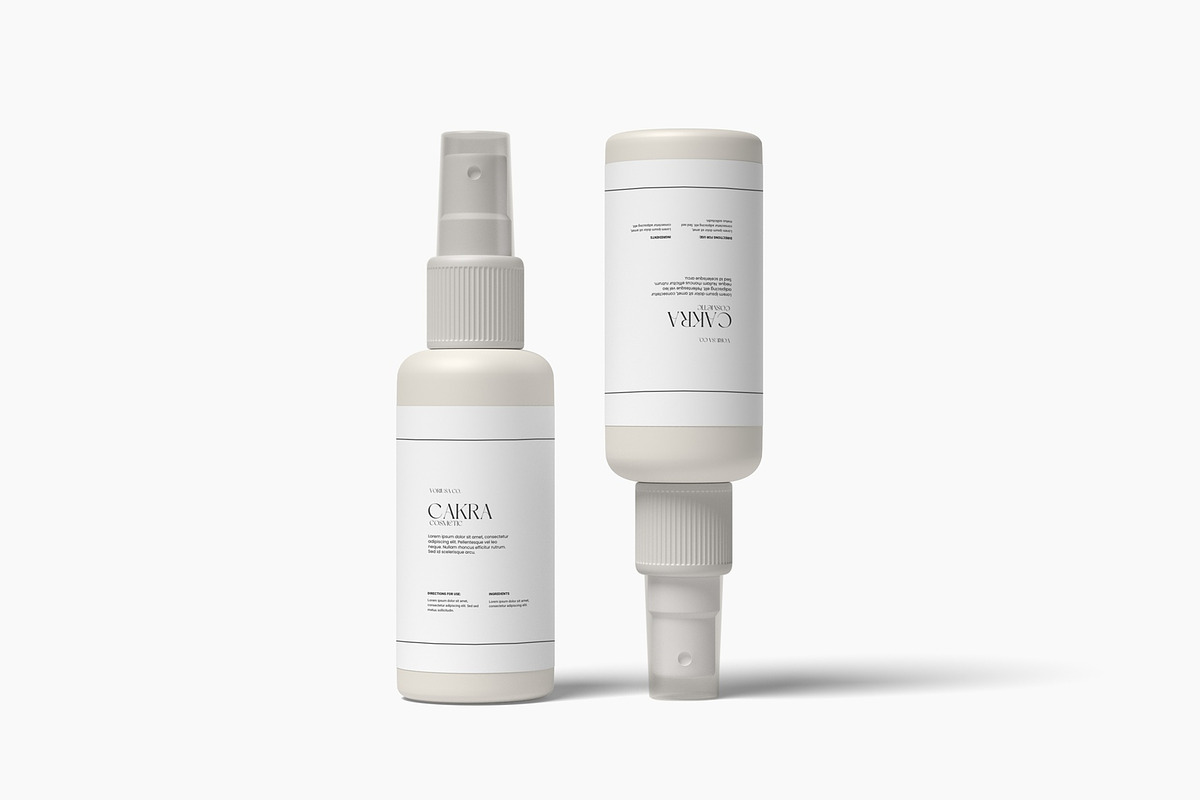 Spray Bottle Mockup, a Packaging Mockup by suciamairastd (Photo 2 of 6)