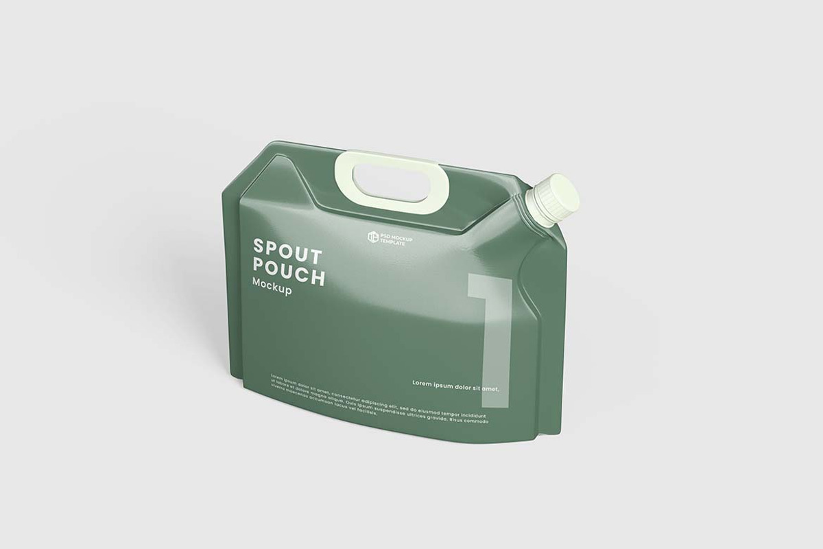 SpoutBag Mockup, a Packaging Mockup by tiyasprabawa (Photo 3 of 5)
