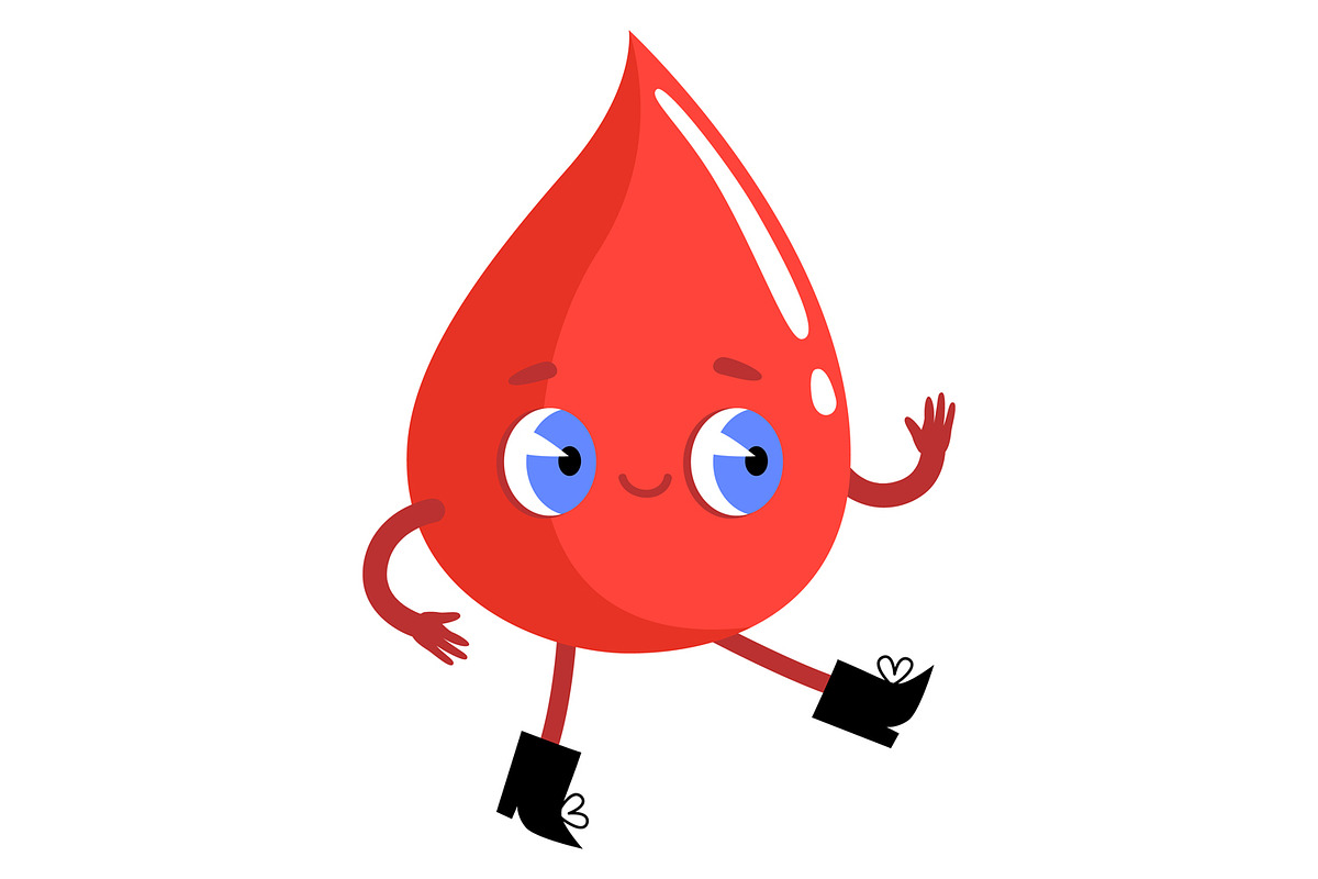 Blood Drop Characters Clipart Medic, a Healthcare Illustration by the_myro (Photo 13 of 14)